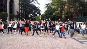 Flash Mob na cidade de São Paulo - Brasil